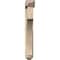 Ekena Millwork Westlake Arts and Crafts Rough Sawn Bracket w/ Offset Brace, Douglas Fir, 6"W x 30"D x 42"H BKT0604X30X42WTL03RDF - alternate 2